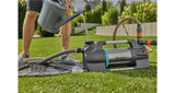 Bomba De Jardín Gardena 6500 Silentcomfort Gris Oscuro/Acero Inoxidable, 1.300 Vatios, Bluetooth, Modelo 2023