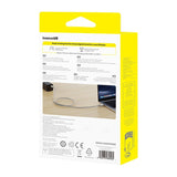 Titanium Alloy Fast Charging Cable Type-C To Type-C 100w 1m Galaxy Titanium Gold