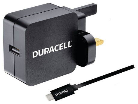 EAN 5055190188538 - Duracell BUN0127A cargador de dispositivo móvil Smartphone, Tableta Negro Corriente alterna Interior imagen 1
