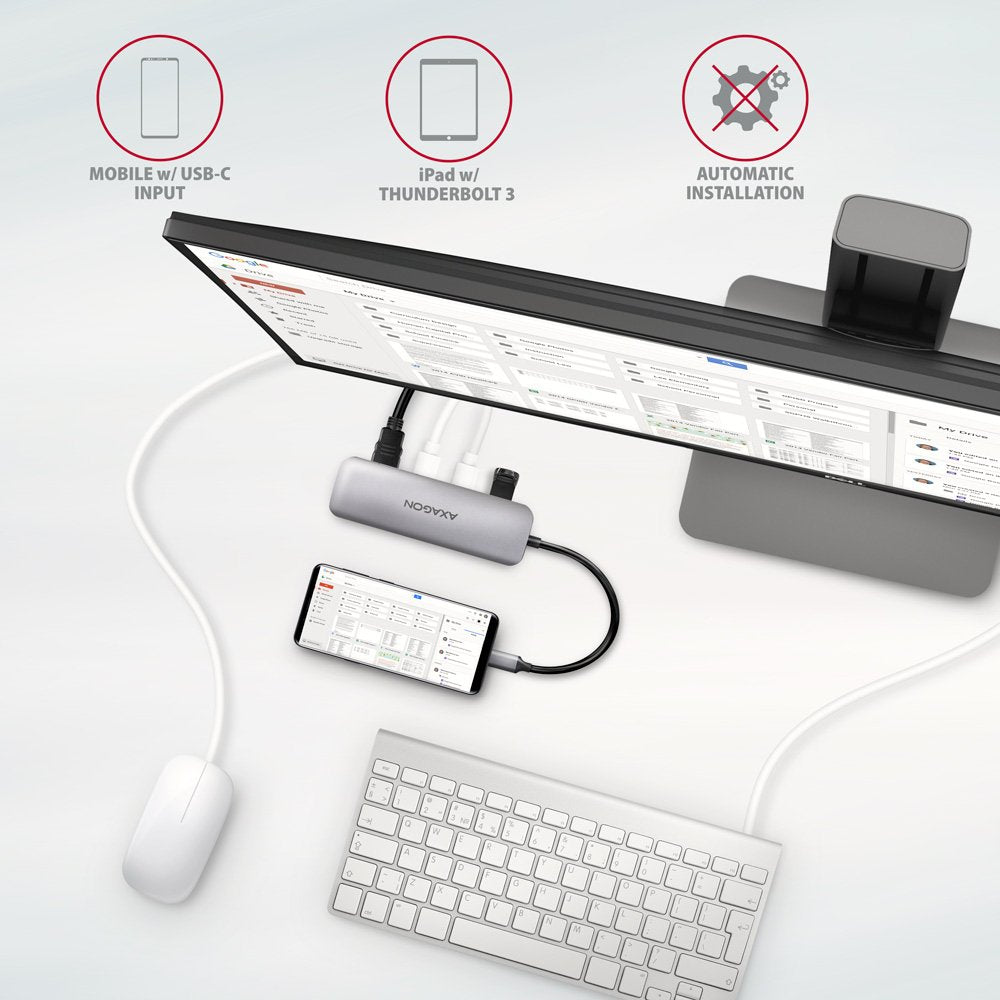 EAN 8595247907011 - Axagon HMC-HCR3A 3x USB-A+ HDMI+ SD/microSD USB-C 3.2 Gen 1 hub 20cm Alámbrico USB 3.2 Gen 1 (3.1 Gen 1)  imagen 5