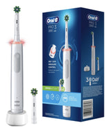 Braun Oral-B Pro 3 3000 Crossaction, Cepillo Dental Eléctrico Pro 3 3000 Cross Action Wh