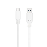Nanocable Cable Usb 3.1 Gen2 10gbps 3a Usb-C/M-A/M - 1.5m - Blanco