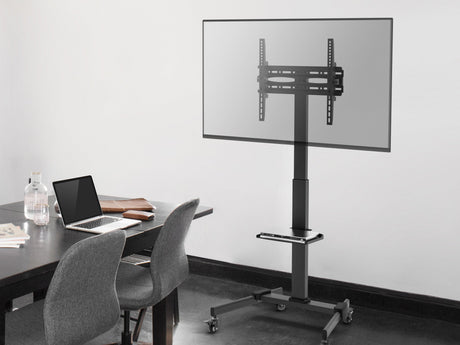 EAN 4015867222966 - Equip 650607 mueble y soporte para dispositivo multimedia Negro Panel plano Carro multimedia imagen 8