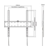 EAN 8716309126014 - Gembird WM-55F-02 soporte para TV 139,7 cm (55") Negro imagen 2