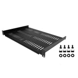 Bandeja  Startech.Com Estante Ventilado 1u Para Armario Rack De Servidores -Universal Voladiza Para Montaje En Rack De 19" - Capacidad De 25kg - De 12" (30,5cm) De Profundidad