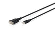 EAN 4016032505952 - Digitus DA-70172 cable de serie Negro USB tipo A DB-9 imagen 1