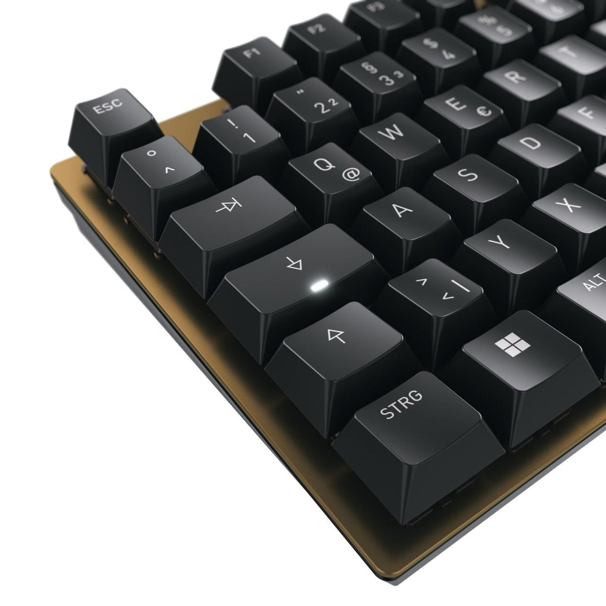 Cherry Kc 200 Mx Teclado Usb Qwerty Inglés Negro, Bronce