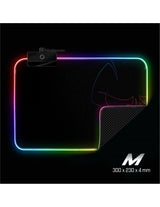 Alfombrilla Spirit Of Gamer Skull Rgb M Con Iluminación Led 300 X 230 X 3mm