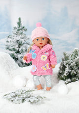 Baby Born Pink Coat Set 43cm Juego De Ropita Para Muñeca 833834