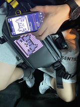 Riñonera Divoom Pixoo Pixel Display Personalizable Led Negro