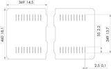 Comfort Tva 6301 Tv Back Cover Anthracite 6863010