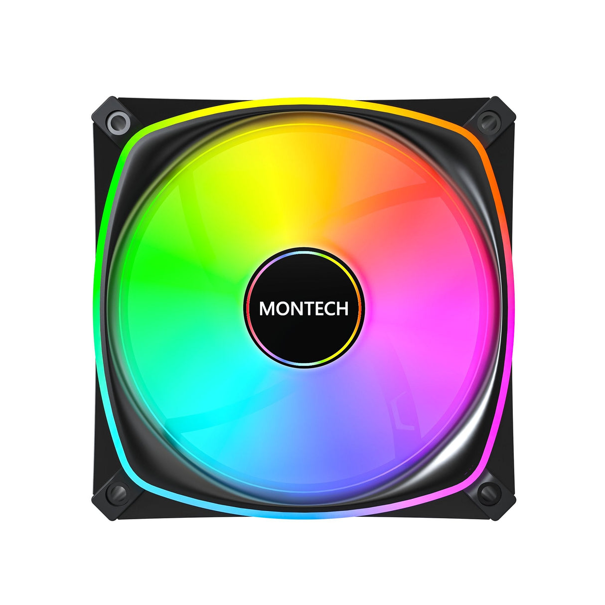 Ventilador Pc Montech Rx120 Pro 12 Cm Blanco 1 Pieza(S)