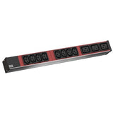 Bachmann It Pdu Alu 1he 8x C13 3x C19 Cable De Alimentación Con C20 Conector Macho