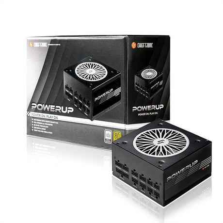 EAN 0753263077202 - Chieftec PowerUp GPX-850FC unidad de fuente de alimentación 850 W 20+4 pin ATX ATX Negro imagen 8