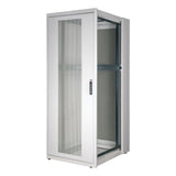 Roline 19-Zoll Serverschrank Basic 42 He, 800x1000 Bxt Perforiert Grau