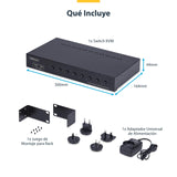 Startech.Com R8ad122-Kvm-Switch Interruptor Kvm Montaje En Rack Negro