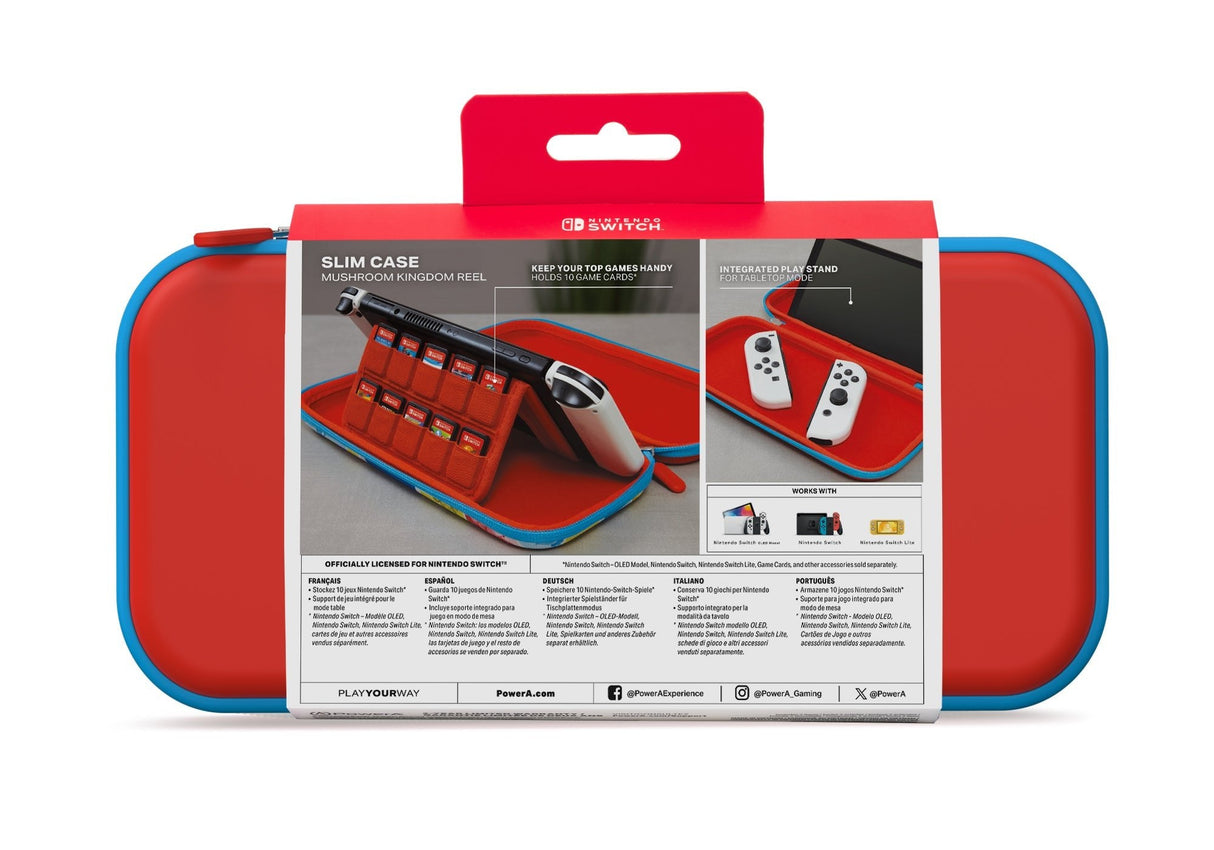 Estuche Protector Switch Photo Booth Mario