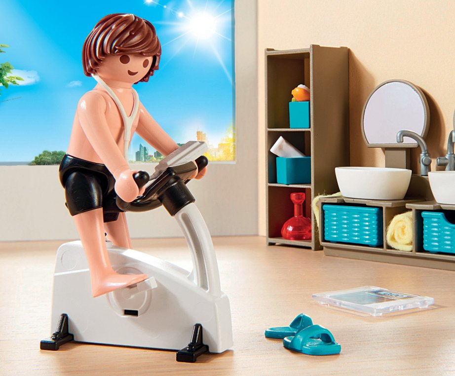 Playmobil Ciudad Casa Moderna Bao