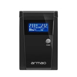 EAN 5901969406610 - Armac O/1500E/LCD sistema de alimentación ininterrumpida (UPS) Línea interactiva 1,5 kVA 3 salidas AC imagen 3