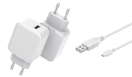 EAN 5704174602460 - CoreParts MBXUSB-AC0010 cargador de dispositivo móvil Universal Blanco Corriente alterna Interior imagen 1