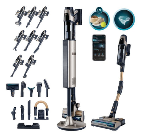 EAN 8435771930621 - Cecotec Conga Rockstar 11500 Odyssey Station Connected IA Aspiradora escoba 2 en 1 Batería Secar HEPA Sin imagen 1