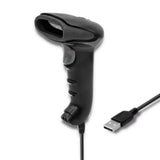 EAN 5901878508665 - Qoltec 50866 lector de código de barras Lector de códigos de barras portátil 1D Laser Negro imagen 1