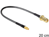 Delock Cable De Antena Sma Hembra Am Einbau > Mmcx Macho 200 Mm