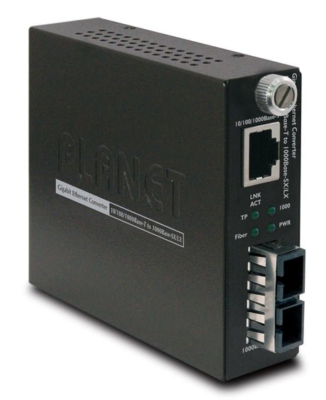 EAN 4711213687624 - PLANET GST-802S convertidor de medio 2000 Mbit/s 1310 nm Monomodo Negro imagen 1