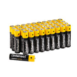 Intenseo Energy Ultra Aaa - Lr03, Batería Negra/Amarilla, 40 Paquete 7501510