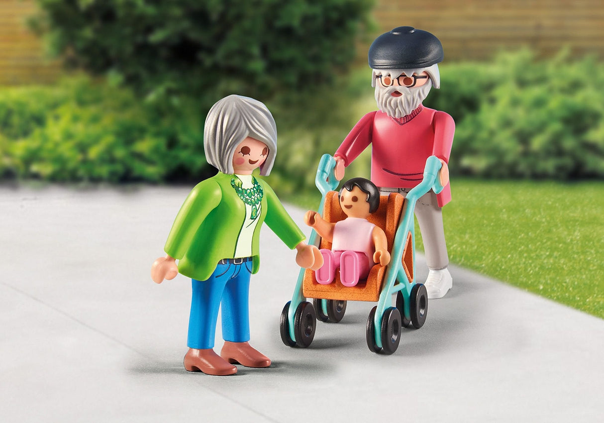 Playmobil My Life: Abuelos Y Bebe