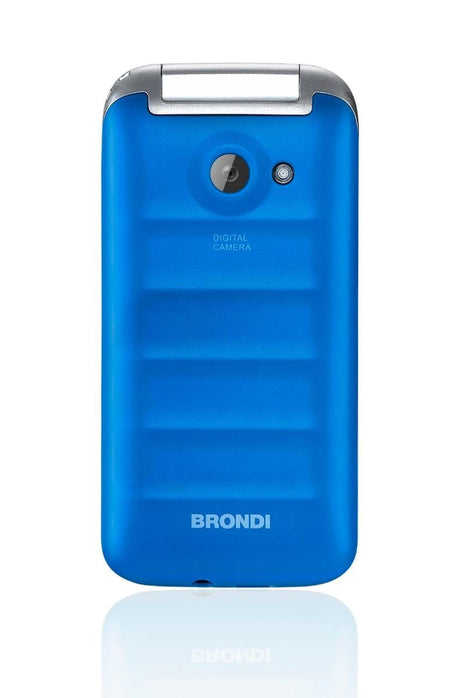 EAN 8015908738520 - Brondi Fox 4,5 cm (1.77") 74 g Azul, Plata Característica del teléfono imagen 4