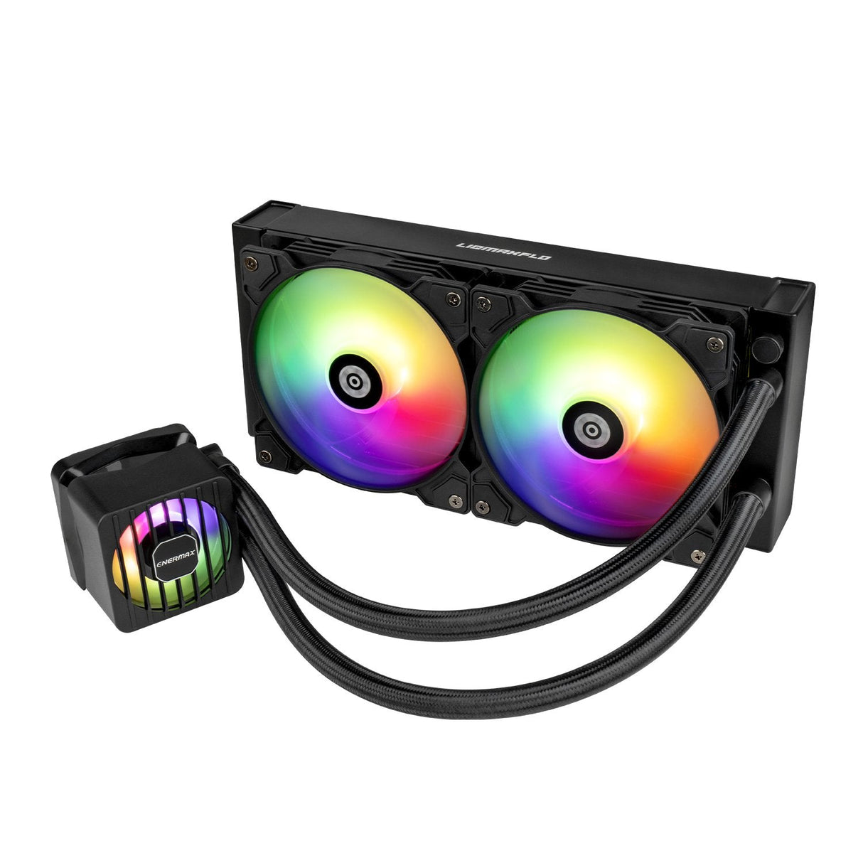 Enermax Liqmaxflo 240 Argb, Refrigeración Por Agua Negro