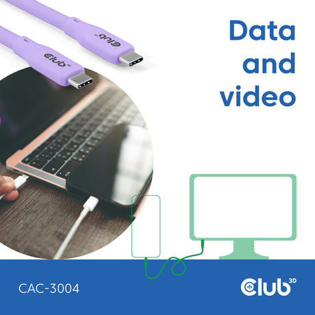 EAN 8719214473235 - CLUB3D CAC-3004 cable USB USB4 Gen 2x2 2 m USB C imagen 6