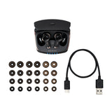 Auriculares Audio-Technica Ath-Twx9, Negro, Bluetooth, Usb-C Ath-Twx9