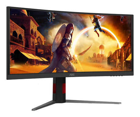 EAN 4038986113502 - AOC G4 CU34G4ZCA pantalla para PC 86,4 cm (34") 3440 x 1440 Pixeles Wide Quad HD Negro, Rojo imagen 7