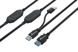 Mediarange Aktives Usb-Verlängerungscable, Usb 3.0, 15m, Sw
