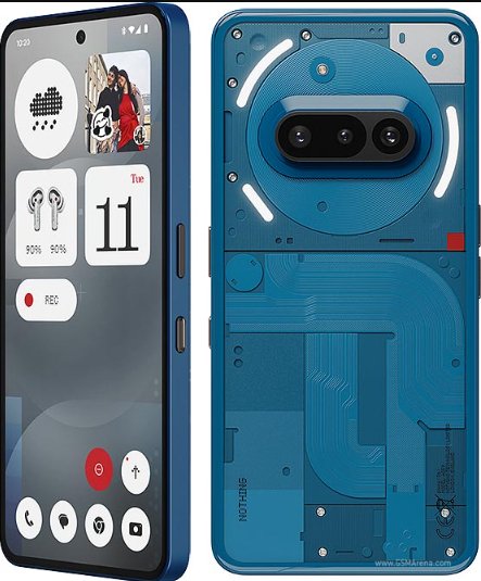 Nothing Phone 3a 5g Dual Sim 12gb Ram 256gb - Blue