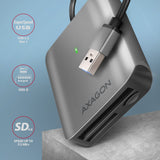 Lector De Tarjetas Externo Axagon Cre-S3 Externo Usb-A 3.2