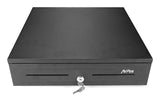 Avpos Cash-U285 Cajon Portamonedas 41cm Automatico - 5 Posiciones Billetes - 8 Posiciones Monedas - Rj11 - Acero De