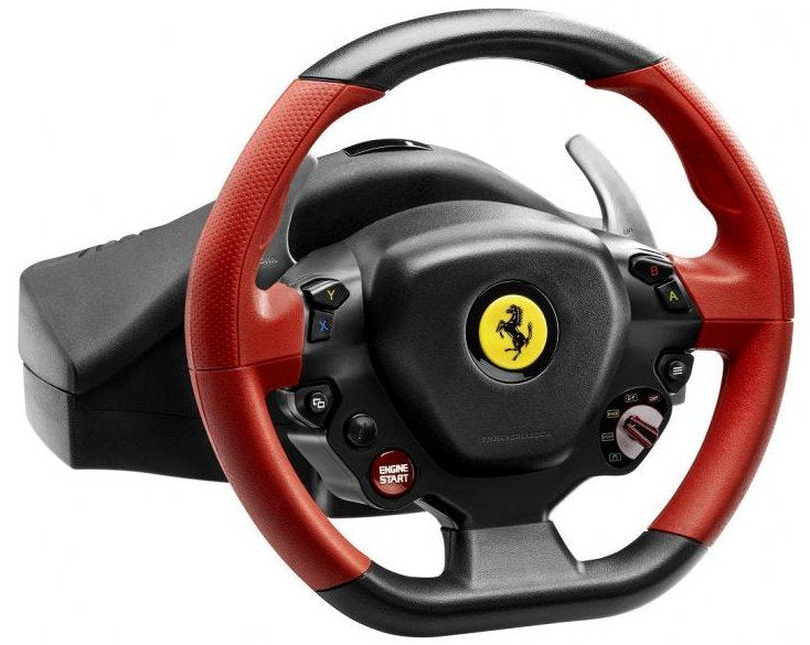 EAN 0663296419538 - Thrustmaster Ferrari 458 Spider Negro, Rojo Volante + Pedales Xbox One imagen 2