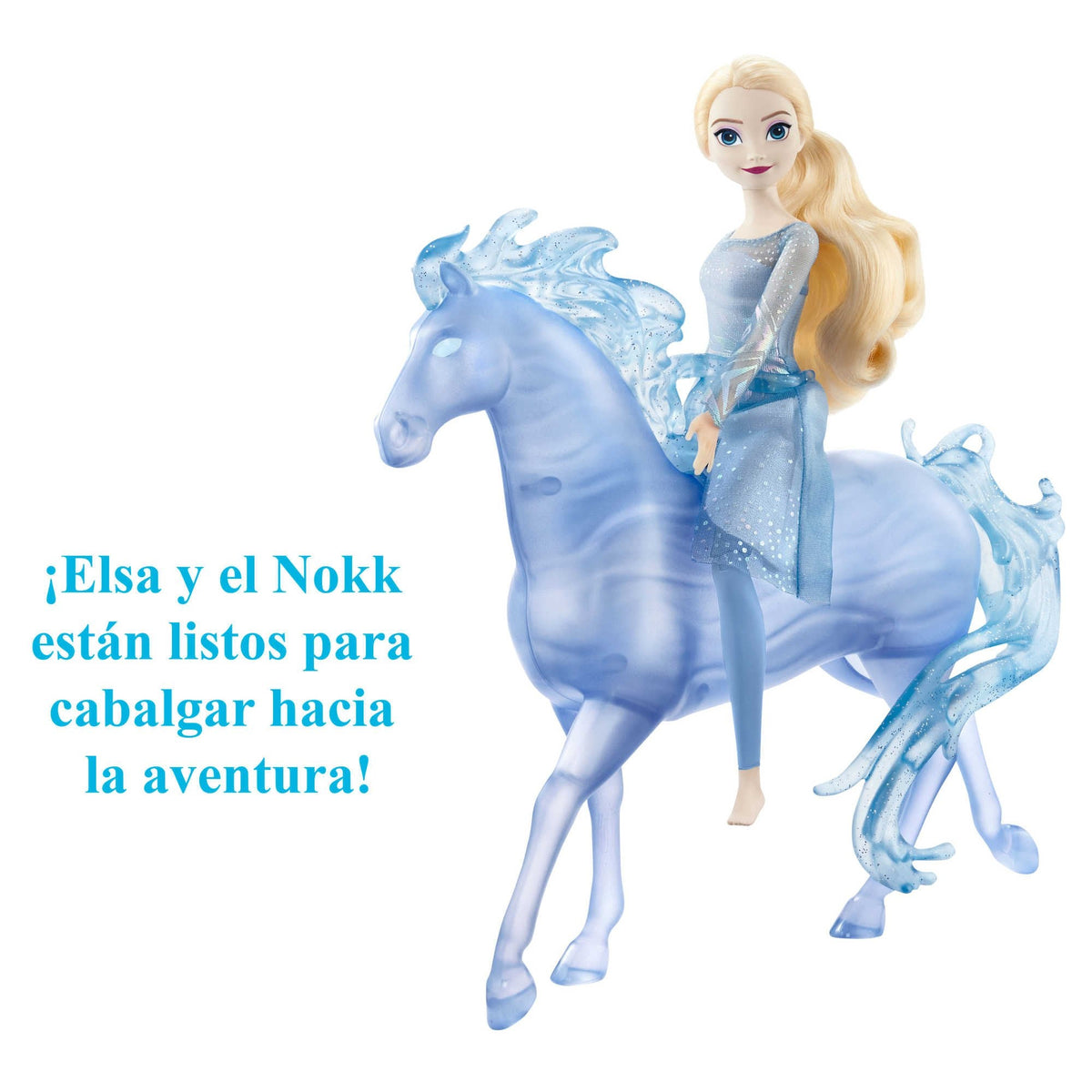 Muñeca Mattel Disney Frozen Elsa Y Nokk Hlw58