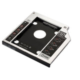 Ewent Sata Iii Ssd/Hdd Installation Frame For Cd/Dvd/Blu-Ray Drive Ewent Ew7003, Acrilonitrilo Butadieno Estireno (Abs), Aluminio, Negro, Blanco, 2.5", 129 Mm, 128 Mm, 9,5 Mm