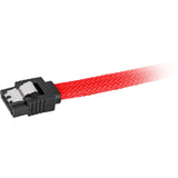 Sharkoon 0.45m, 2xsataiii Cable De Sata 0,45 M Sata 7-Pin Rojo