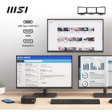 Msi Cubi N Adl-007de Intel N100 4gb 128gb Negro W11p