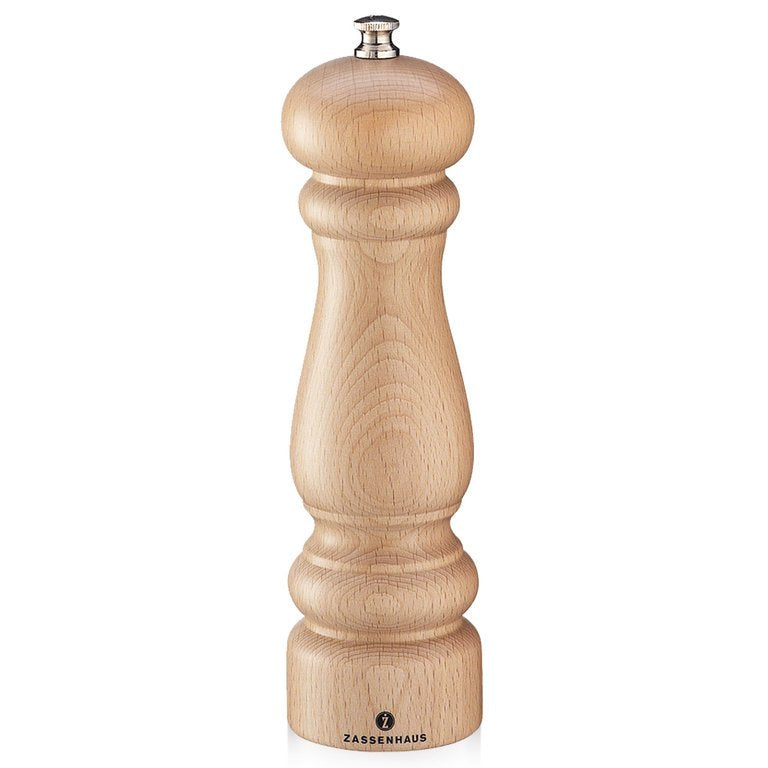 Molinillo De Pimienta Zassenhaus Potsdam Madera De Haya Natural, 20 Cm