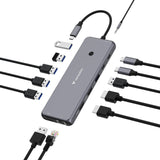 EAN 0023942321538 - Verbatim CMH-13 USB Tipo C 10000 Mbit/s Plata imagen 1