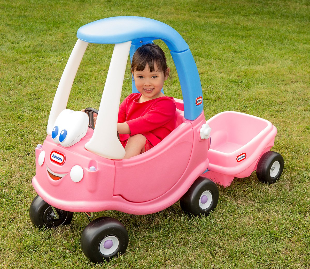 EAN 0050743170355 - Little Tikes Cozy Coupe Trailer Correpasillos con forma de vagón imagen 2