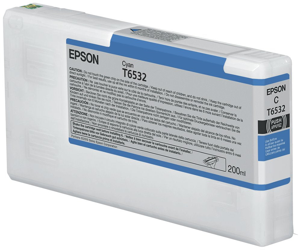 Tinta Original Epson 200 Ml Cian Original  Para Stylus Pro 4900, Pro 4900 Designer Edition, Pro 4900 Spectro_m1