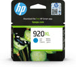 EAN 0884420649274 - HP 920XL High Yield Cyan Original Ink Cartridge cartucho de tinta 1 pieza(s) Alto rendimiento (XL) imagen 1