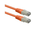Kab Roline Cable De Red Cat.6 Class E Poe S Ftp Pimf Naranja 0,3m